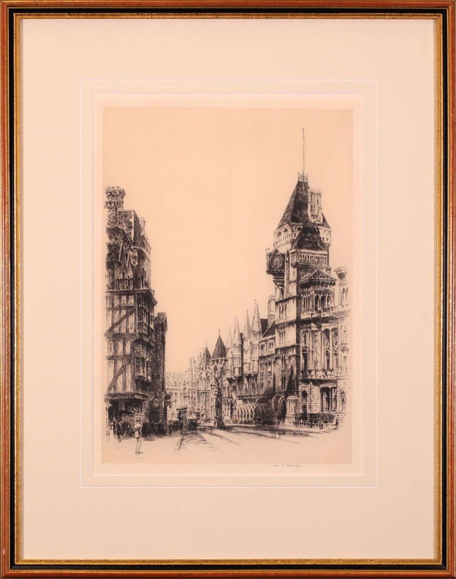Frederick Arthur‏ Farrell | FREDERICK ARTHUR FARRELL, ETCHING (19th ...