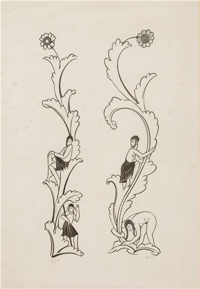 Canterbury Tales by Eric Gill, 1934