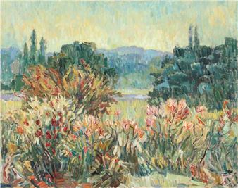 Blossoming landscape - Anna Eldh