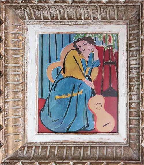 Henri Matisse | Jeune femme avec Guitare | MutualArt