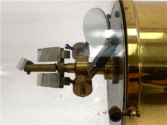 Jerome Simon | JEROME SIMON LIGHT-BEAM PROJECTION CLOCK (1981) | MutualArt