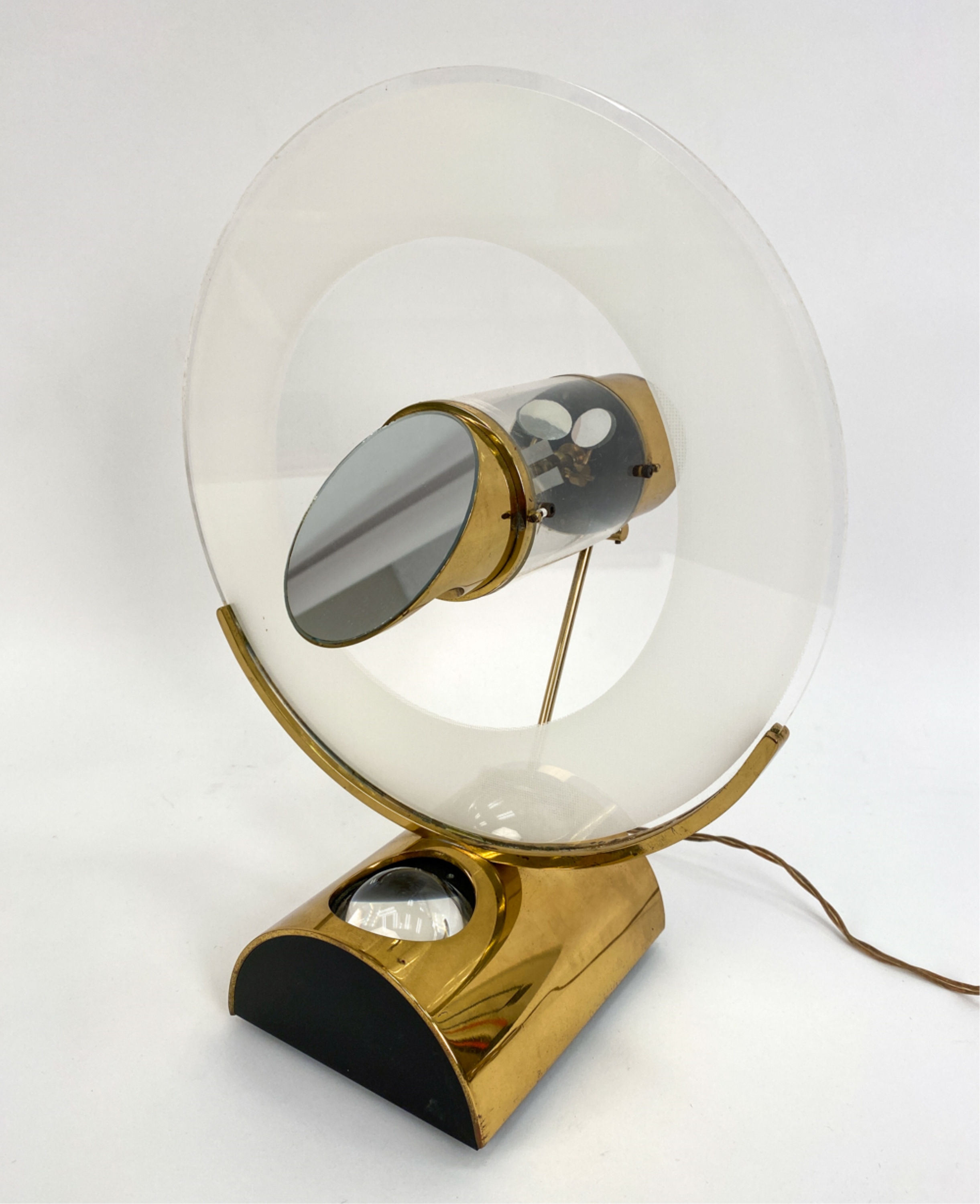 Jerome Simon | JEROME SIMON LIGHT-BEAM PROJECTION CLOCK (1981) | MutualArt