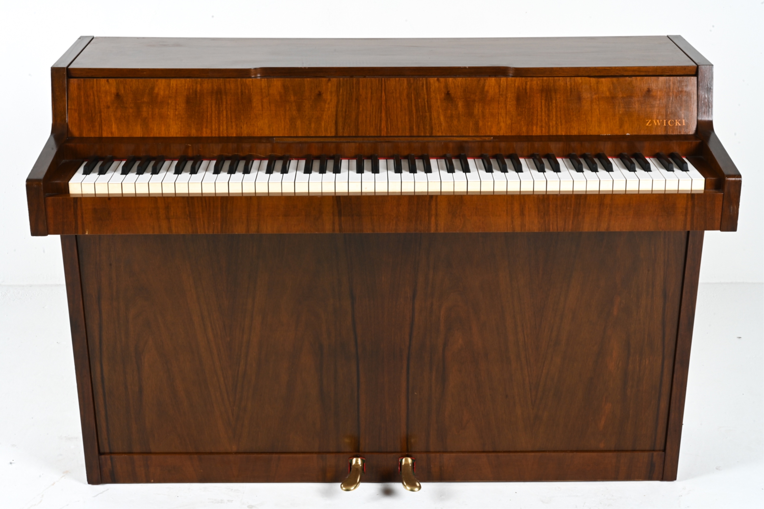 Louis Zwicki | LOUIS ZWICKI DANISH MID-CENTURY WALNUT PIANETTE | MutualArt