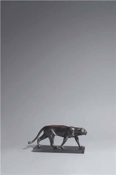 Leopard. by Fritz Behn, 1909