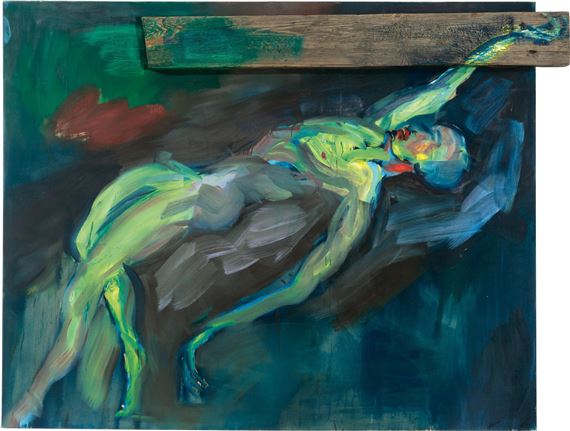 Rainer Fetting | ”Schwebender”. (1984) | MutualArt