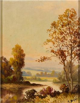 Landscape with River - Richard Delano Briggs