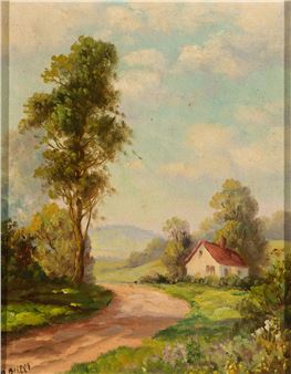 Landscape with House - Richard Delano Briggs