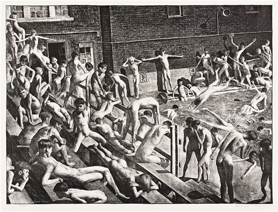 The Pool by Robert Riggs, circa 1933