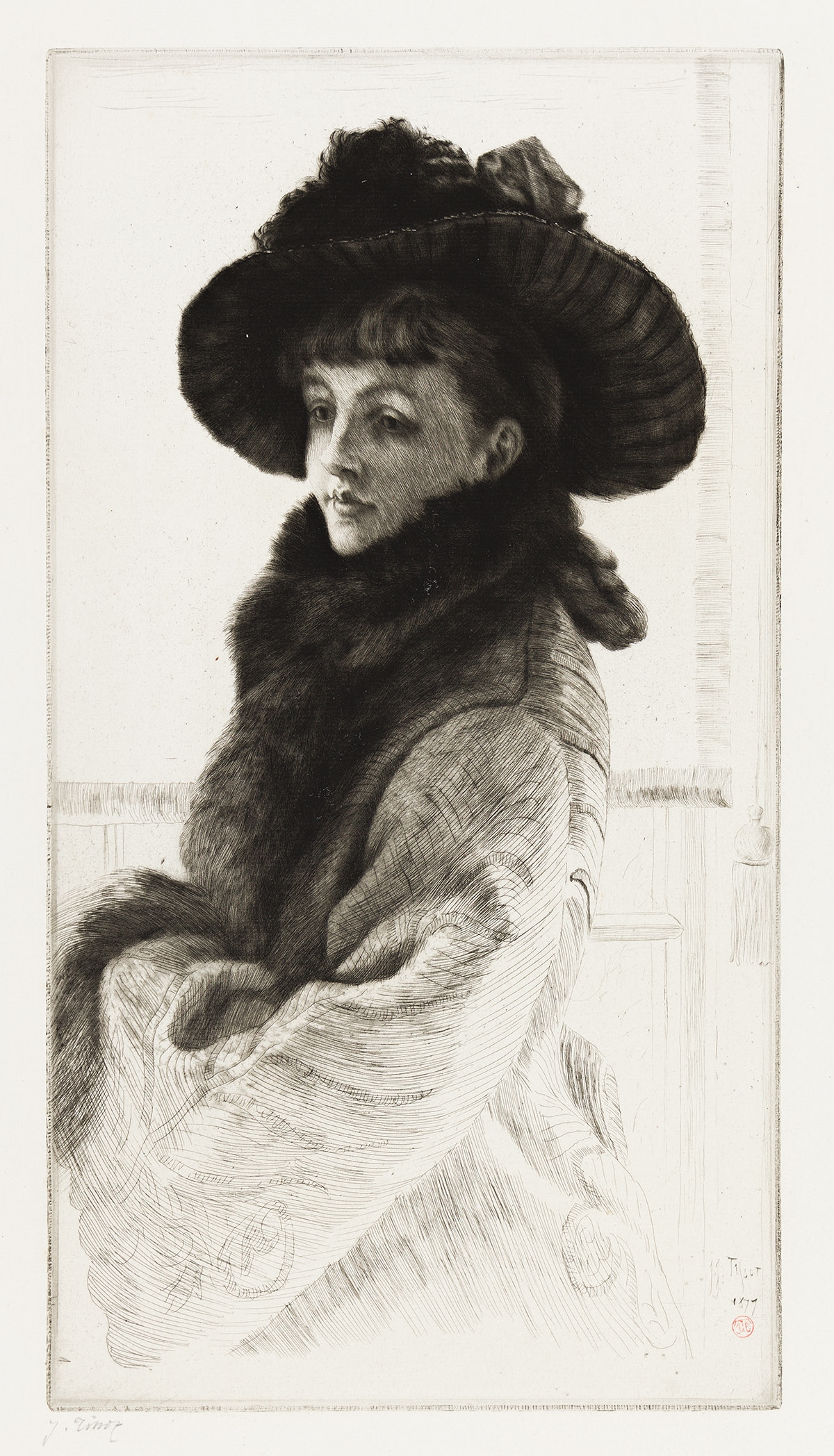 James Jacques Joseph Tissot | Mavourneen. (1877) | MutualArt
