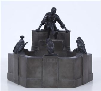 TILL EULENSPIEGEL BRUNNEN IN BRAUNSCHWEIG - Arnold Kramer