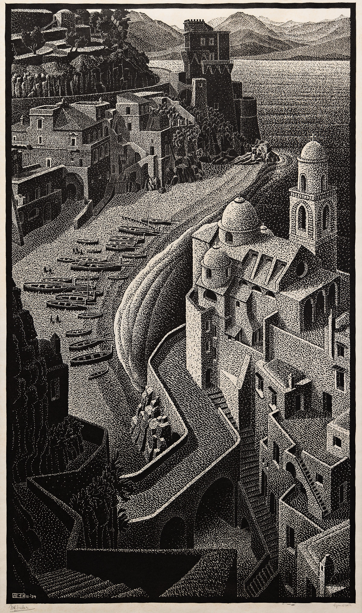 Circle Limit lV” large poster – M.C. Escher – The Official Website