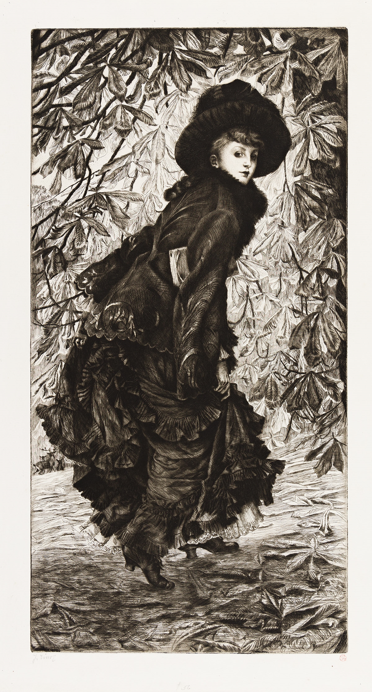 James Jacques Joseph Tissot | Octobre. (Early 18th Century) | MutualArt