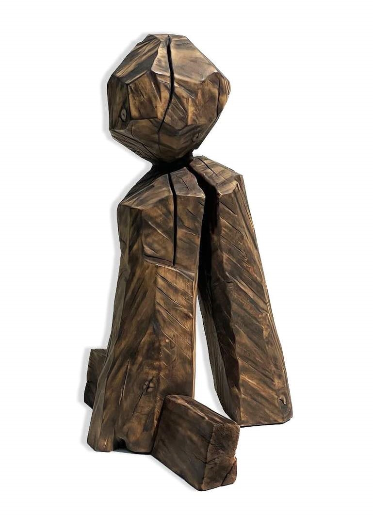 Artwork by Nik Belov, Grace, Made of wood