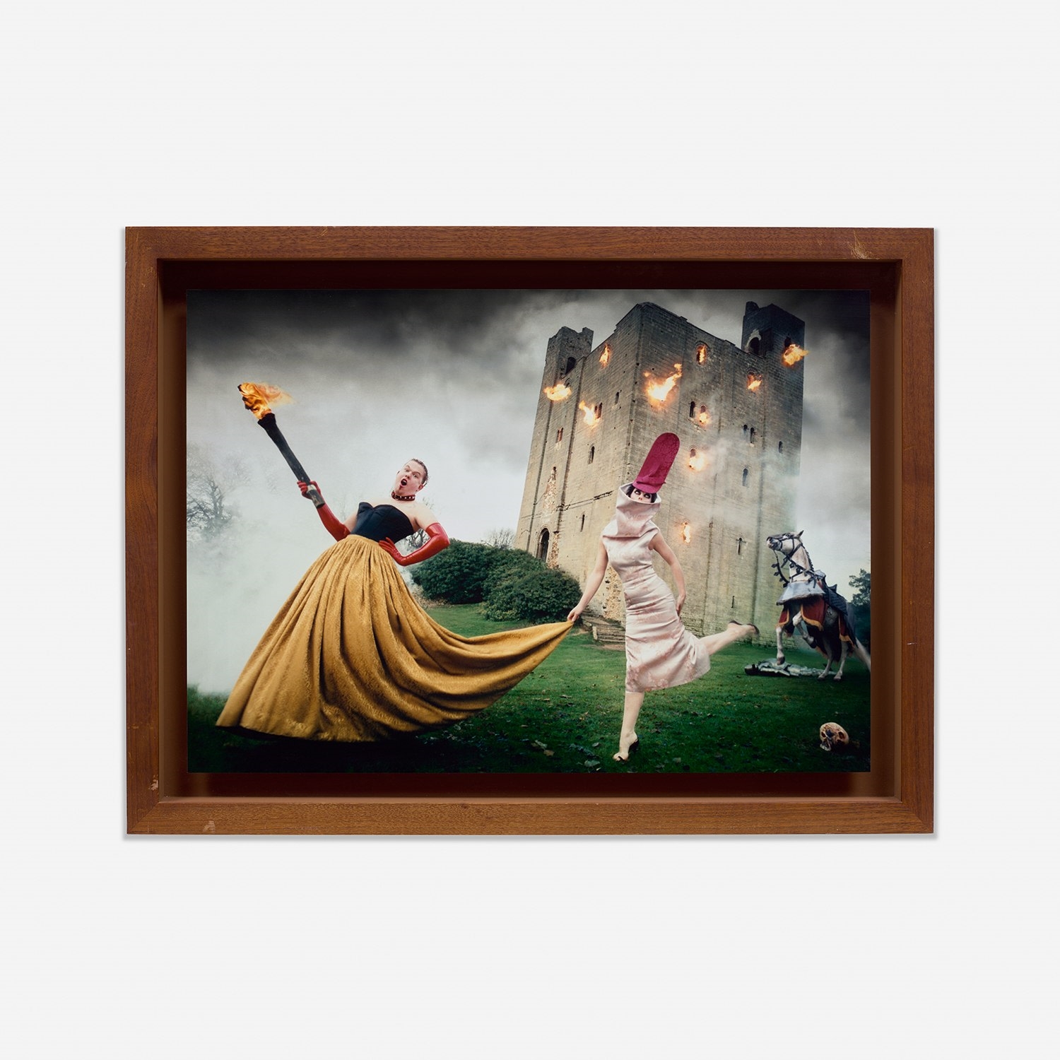 David LaChapelle Alexander McQueen & Isabella Blow Burning Down The