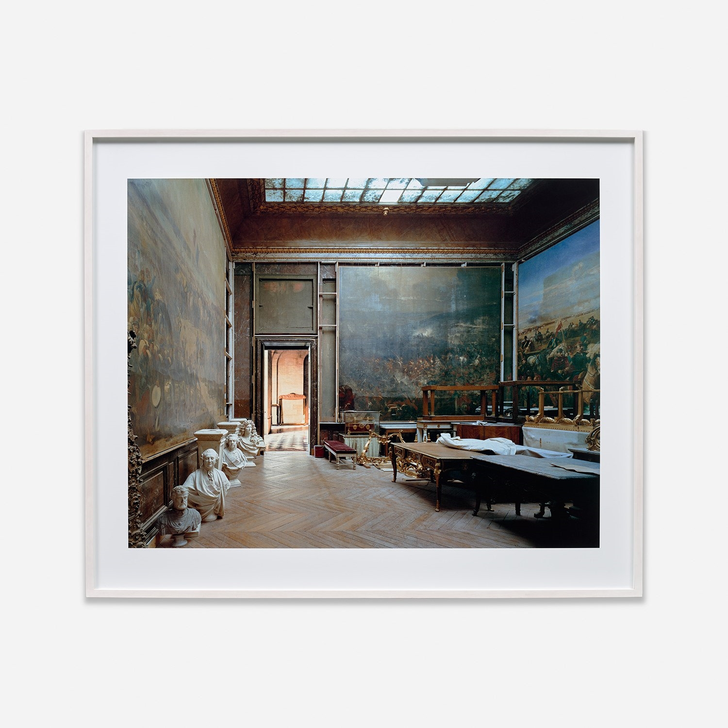 Artwork by Robert Polidori, Salle de L’Afrique, No. 5, Chateau de Versailles, Made of Chromogenic print, printed later, mounted.