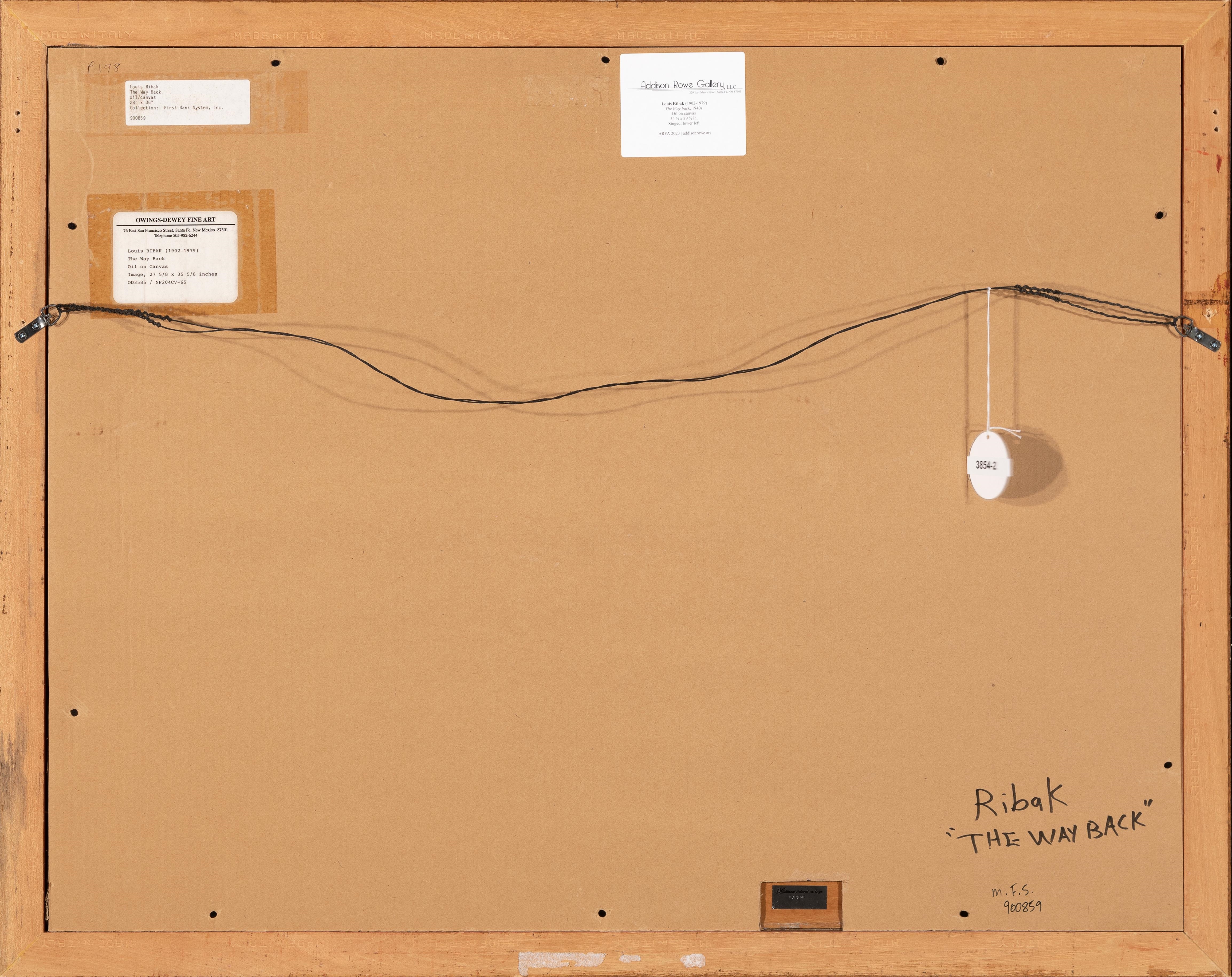 Louis Ribak | The Way Back | MutualArt