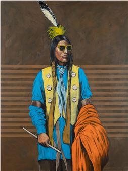 Moni Chaka with Yellow Shades - Patrick Dean Hubbell