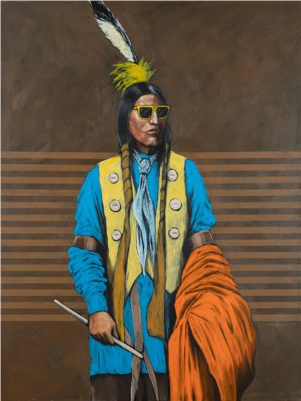 Moni Chaka with Yellow Shades - Patrick Dean Hubbell