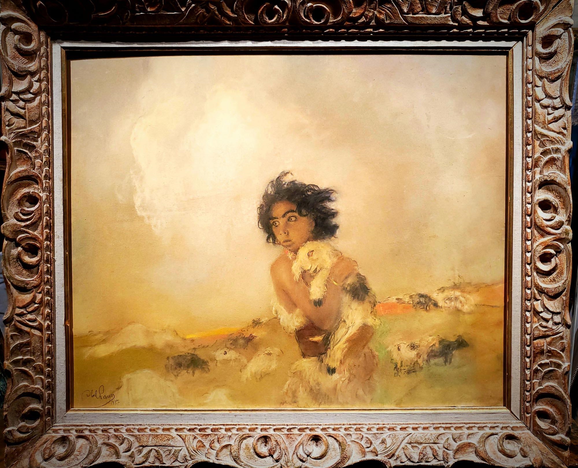 Abel Pann | Abel brought of the firstling of his flock (Genesis IV, 2 ...