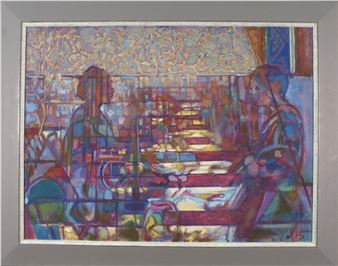 Margaret DEAN (British b. 1939) Conversation - Margaret Dean