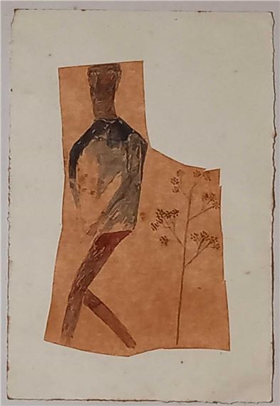 Michael Rees | Michael REES (British b. 1962) Man and Tree | MutualArt