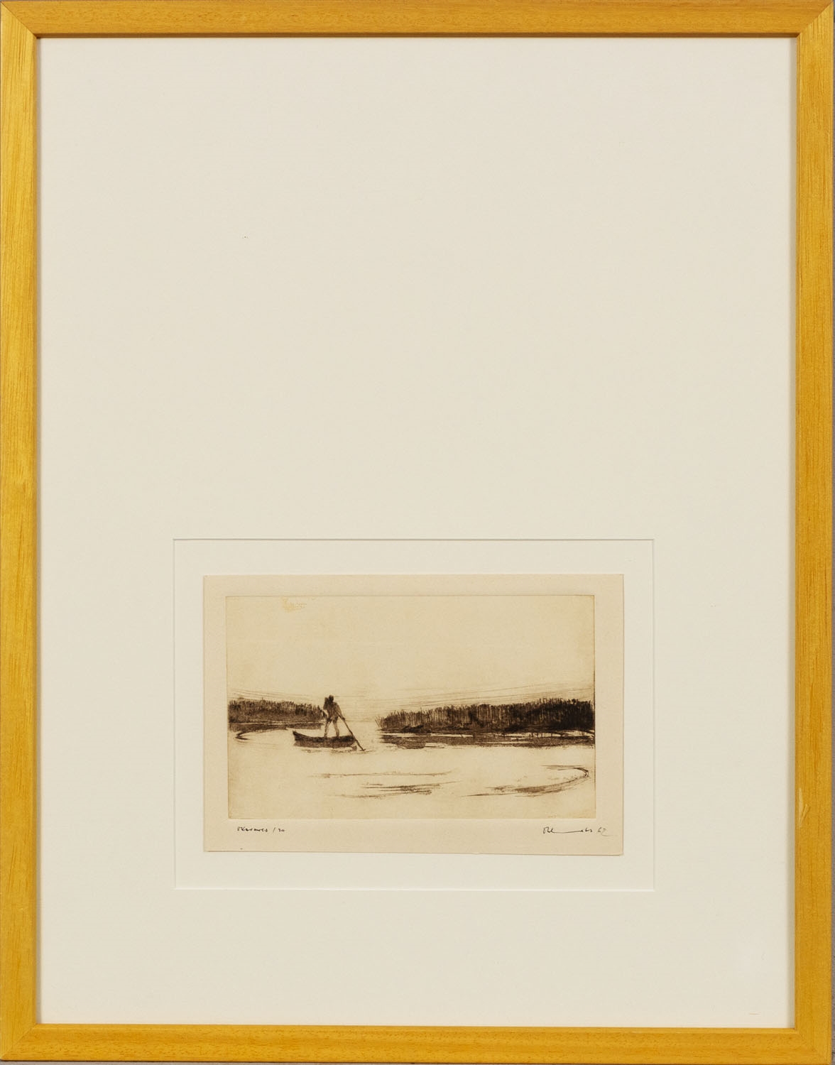 Otto Schröder | figure and rowing boat | MutualArt