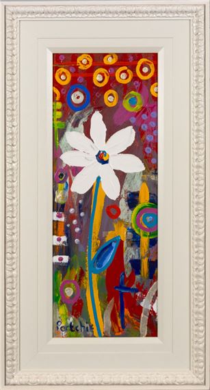 Portchie | depicting still life of flowers and abstract forms | MutualArt