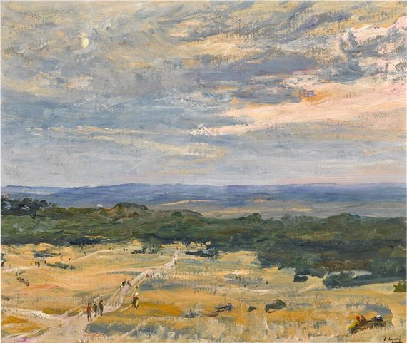 Hampstead Heath by John Lavery, dated 1921