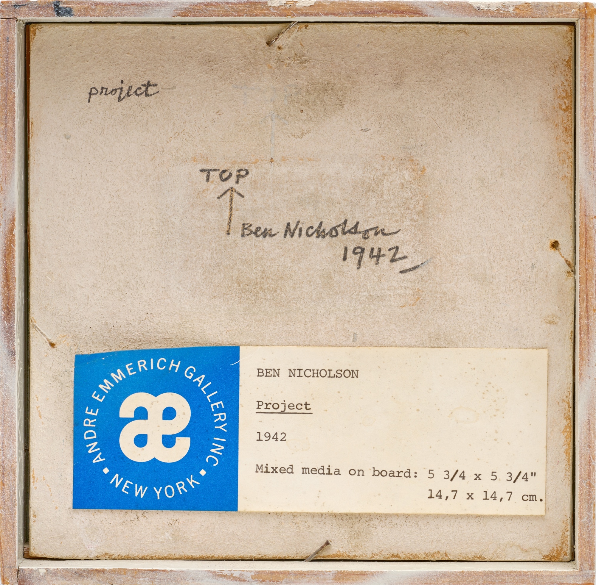 Ben Nicholson | Project | MutualArt