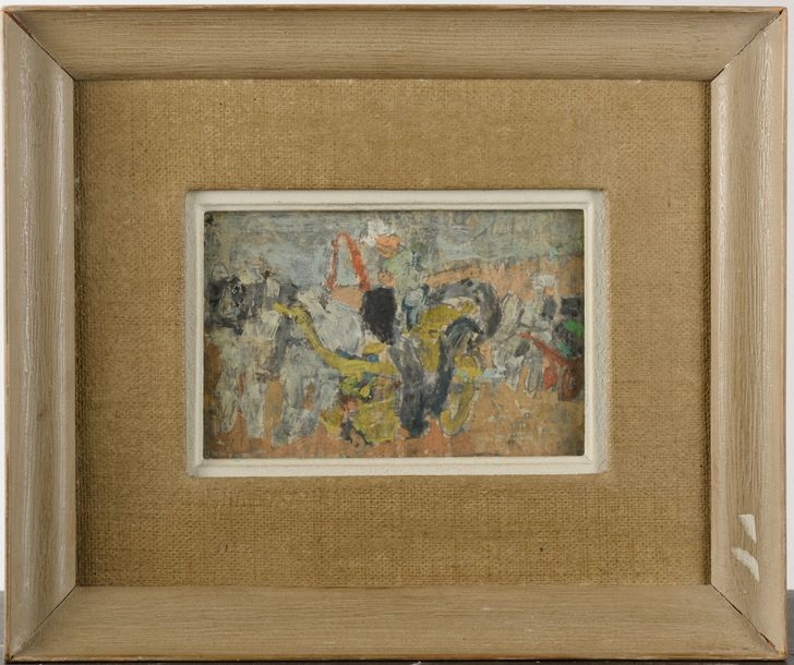 Jean Pougny Cheval blanc (Le Fiacre), 194546 (1945) MutualArt