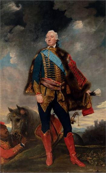 the most elegant man by Sir Joshua Reynolds, October 1789