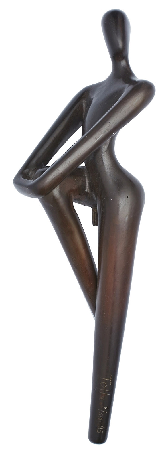 Tolla Inbar | Stehende Frau, ein Bein haltend (1995) | MutualArt