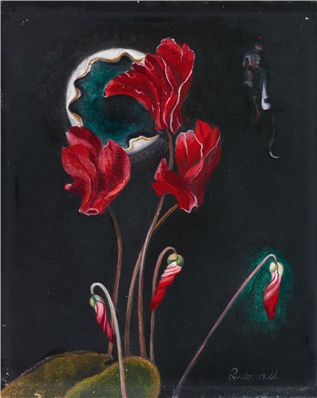 Alpenveilchen by Franz Radziwill, 1948