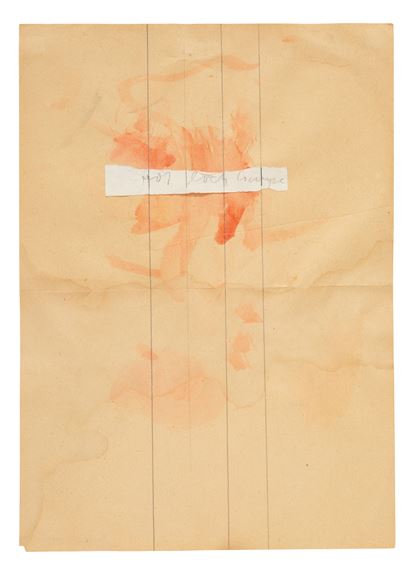 Rot, Loch, Lampe by Joseph Beuys, 1961