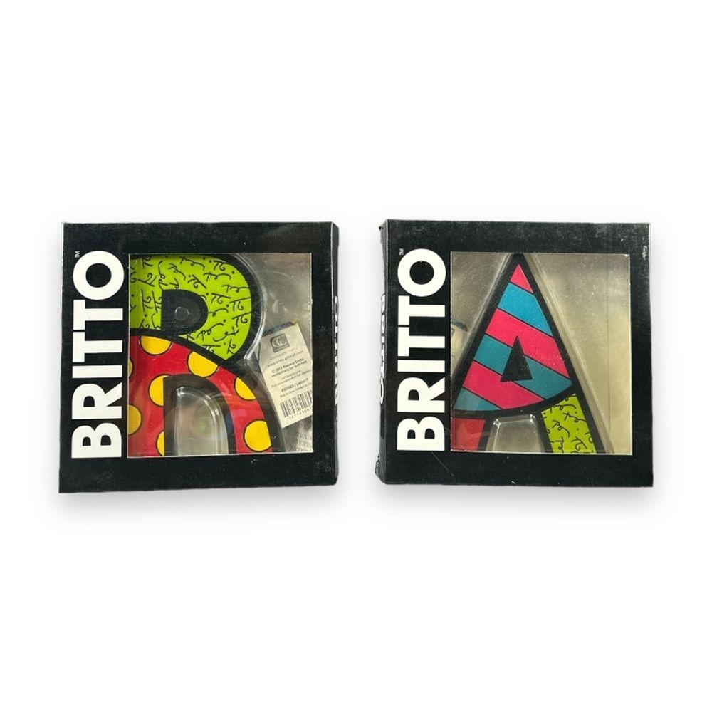 Romero Britto | 22 Romero Britto Alphabet Letters In Boxes | MutualArt