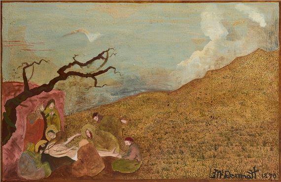 The Internment of Christ 1870 by David McDermott, 1977