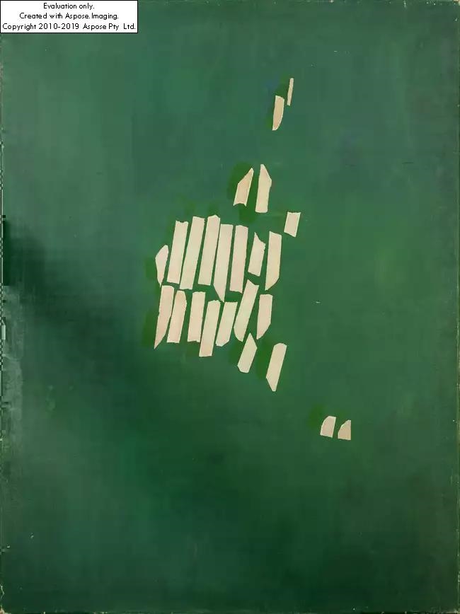 George Popperwell | British/Australian b.1935 - Green abstract (1935 ...