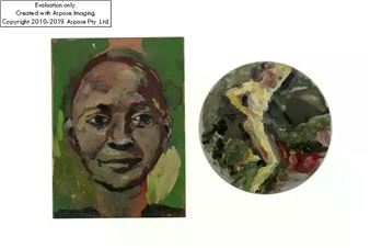 Portrait of a man - Geraldine Swayne