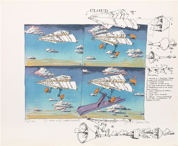 GLIDER WITH ATTACHMENTS - Bruce Bacon