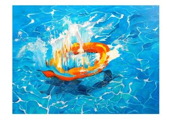 Maude Ovize - La bouée Limited edition of 30 proofs on Fedrigoni Tintoretto neve 240gr art paper. Signed and numbered by hand by the artist. Certificate of authenticity. Very good condition. Dimensions 49 x 70 cm. Édition limitée de 30 epreuves sur papier d'art Fedrigoni Tintoretto neve 240gr. Signée et numérotée à la main par l'artiste. Certificat d'authenticité. Très bon état. Dimensions 49 x 70 cm. - Maude Ovize