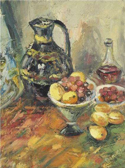 Branko Dimitrov (Yugoslavian 1959 - ) STILL LIFE by Branko Dimitrov