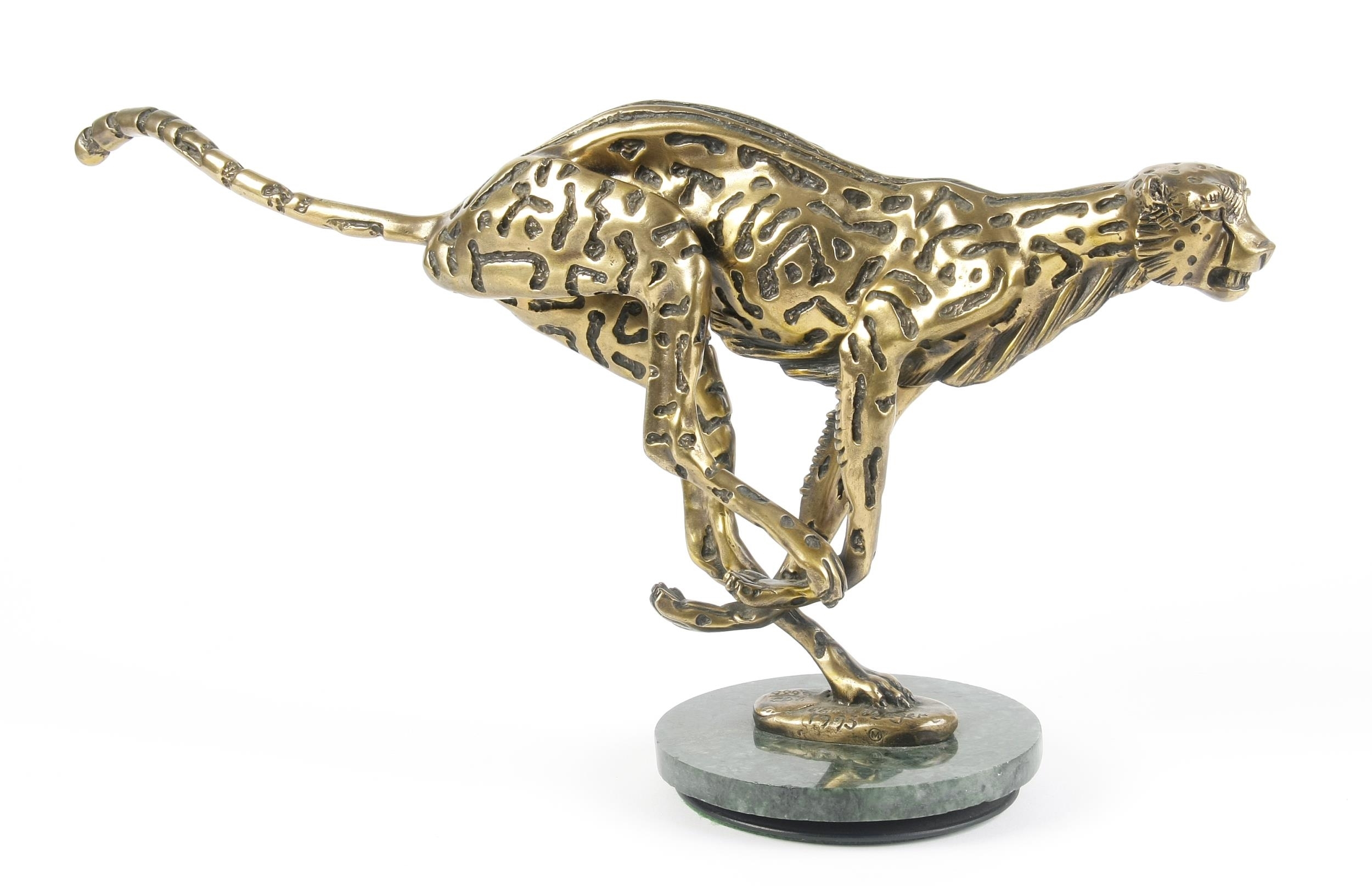 Bronze Cheetah Sculpture, South Africa