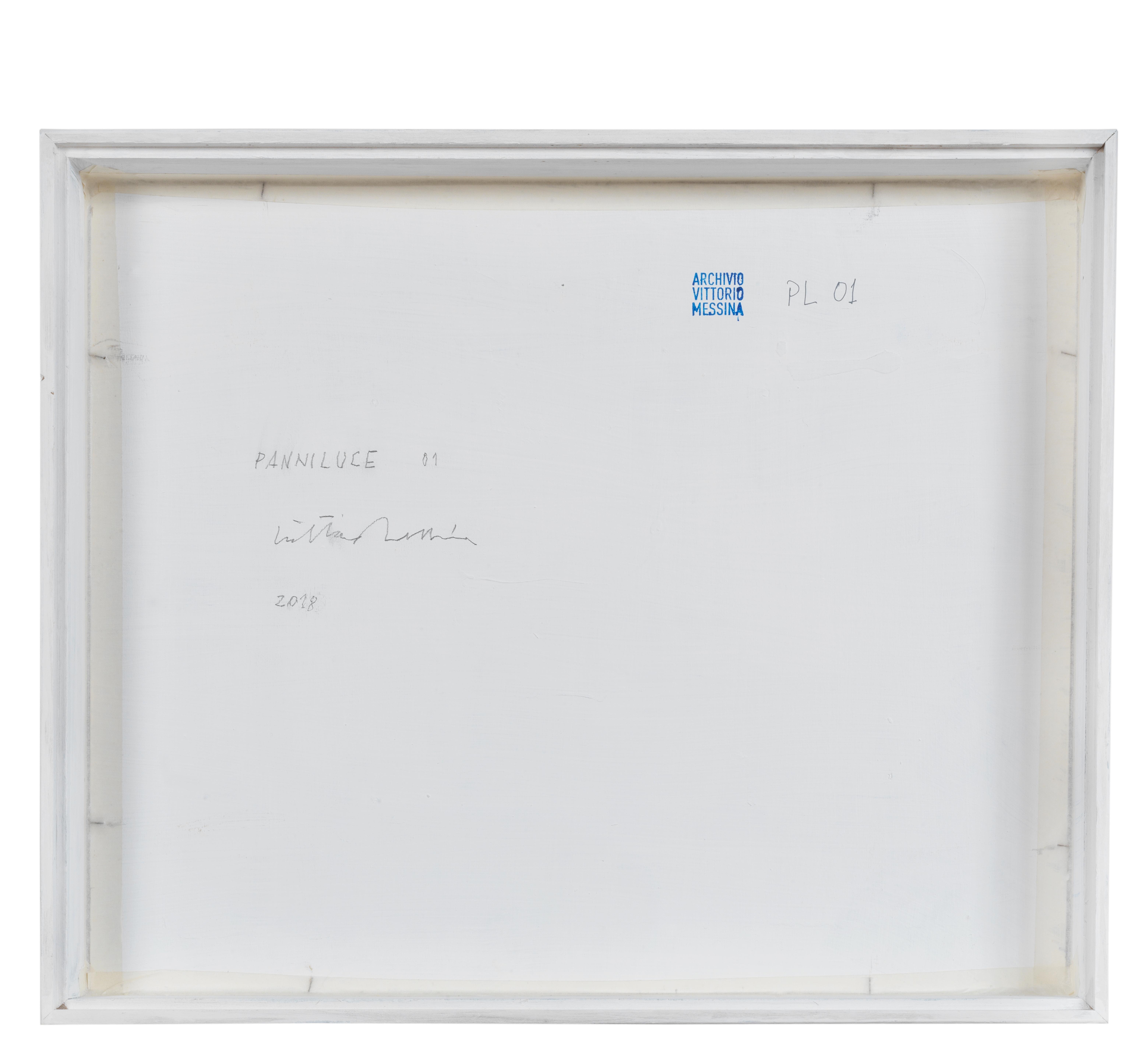 Artwork by Vittorio Messina, Panniluce 01,, Made of tempera on canvas