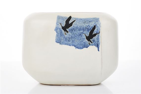 Vase by Hiroe Swen, circa 1981