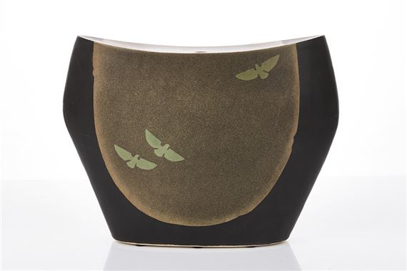 Large Ikebana Vase by Hiroe Swen, circa 1980s