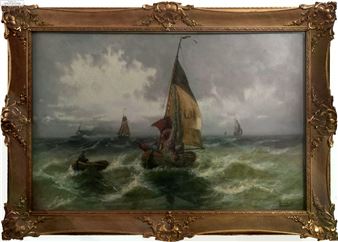 Stürmische See - G. Seifert