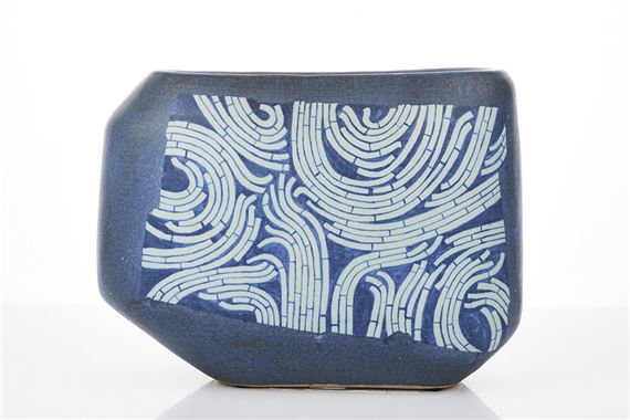 Part of 'Confluence' Series, Vase by Hiroe Swen, circa 1985