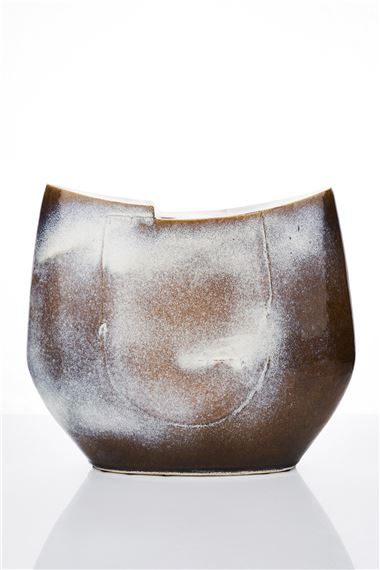 Large Ikebana Vase by Hiroe Swen, circa 1980