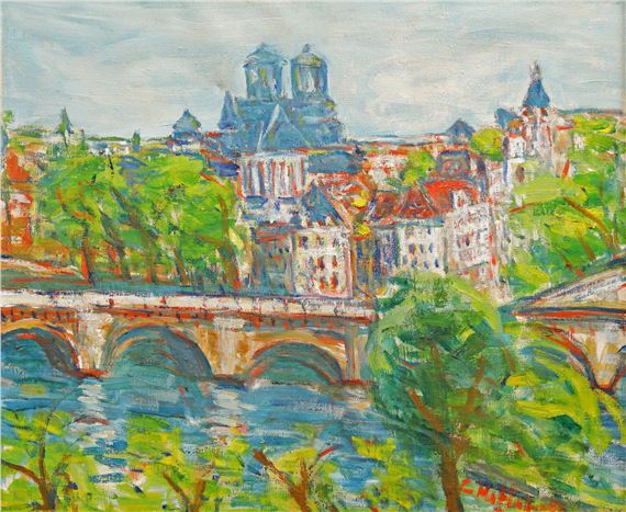 View towards Notre-Dame by Coca Metianu