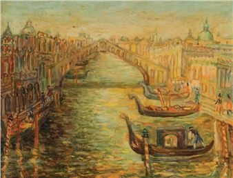 PONTE RIALTO W WENECJI - Helena Bolinska-gloksin